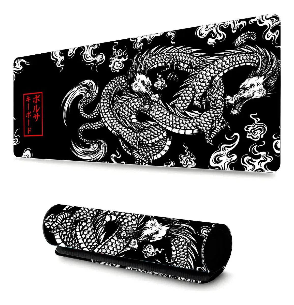 Mouse Pad Gamer Profissional 90x40 - Dragão Chinês